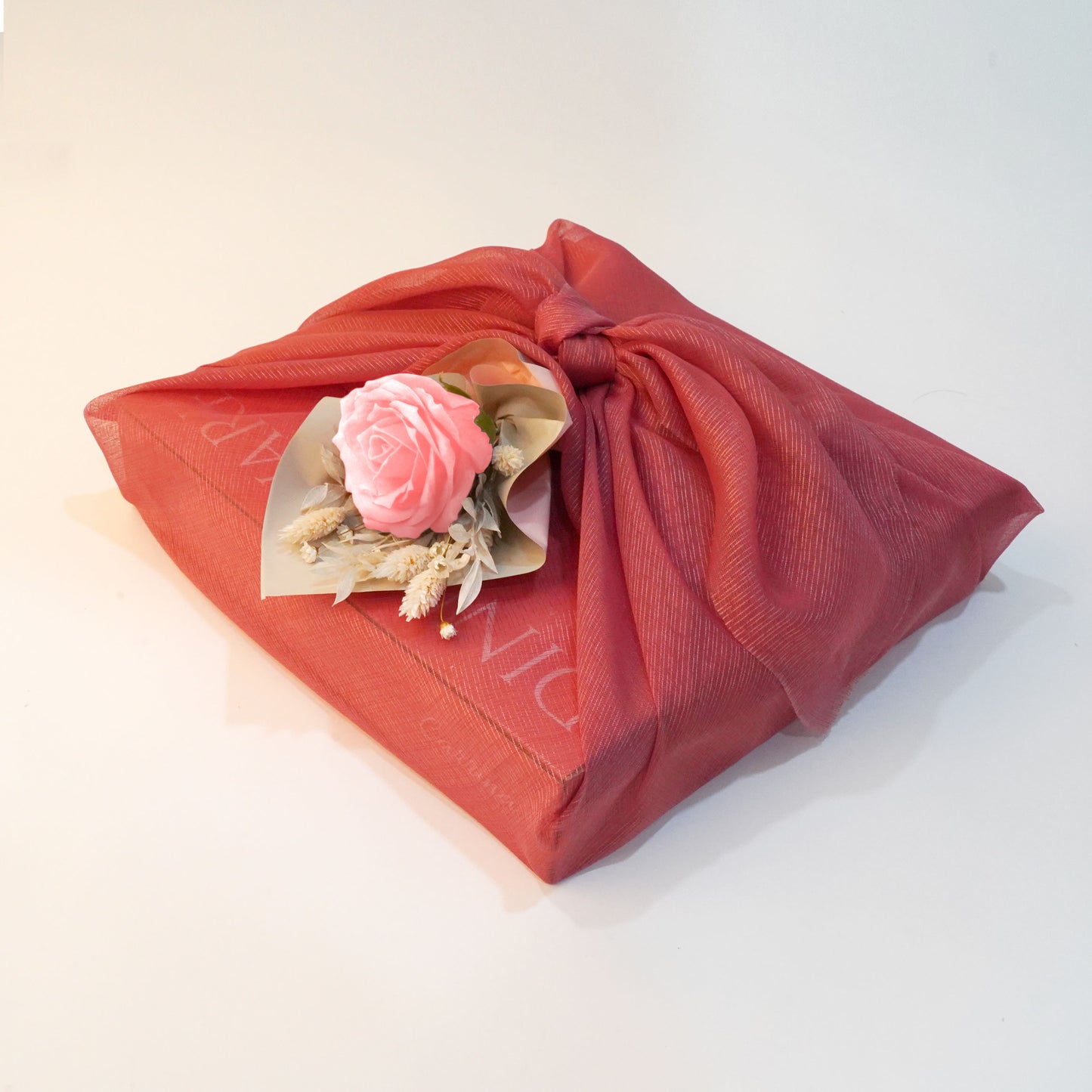 2 Pcs Personalised Mother's Day Carnation Gift Set - Pink