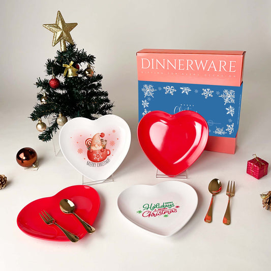 8 Pcs Dessert Set - Sweet Heart