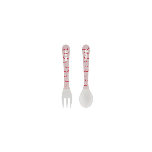 The Plate Story - 2 Pcs Personalized Kid’s Cutlery Set – Owl