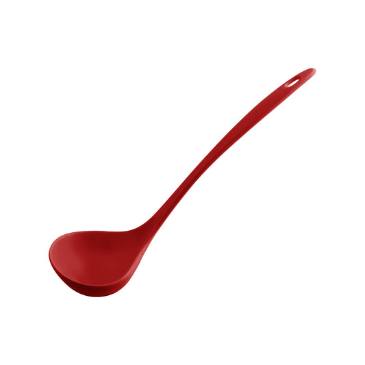 The Plate Story - Soup Ladle 11” (Set of 1) Red