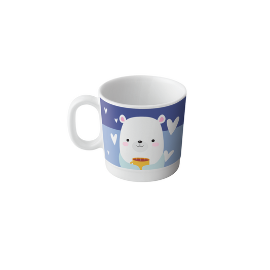 The Plate Story - Children Melamine Mug 3" - Bunny (Set of 1)