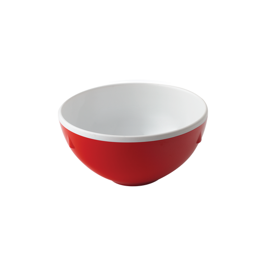 Dual Tone Round Side Bowl 5" Ferrari Red