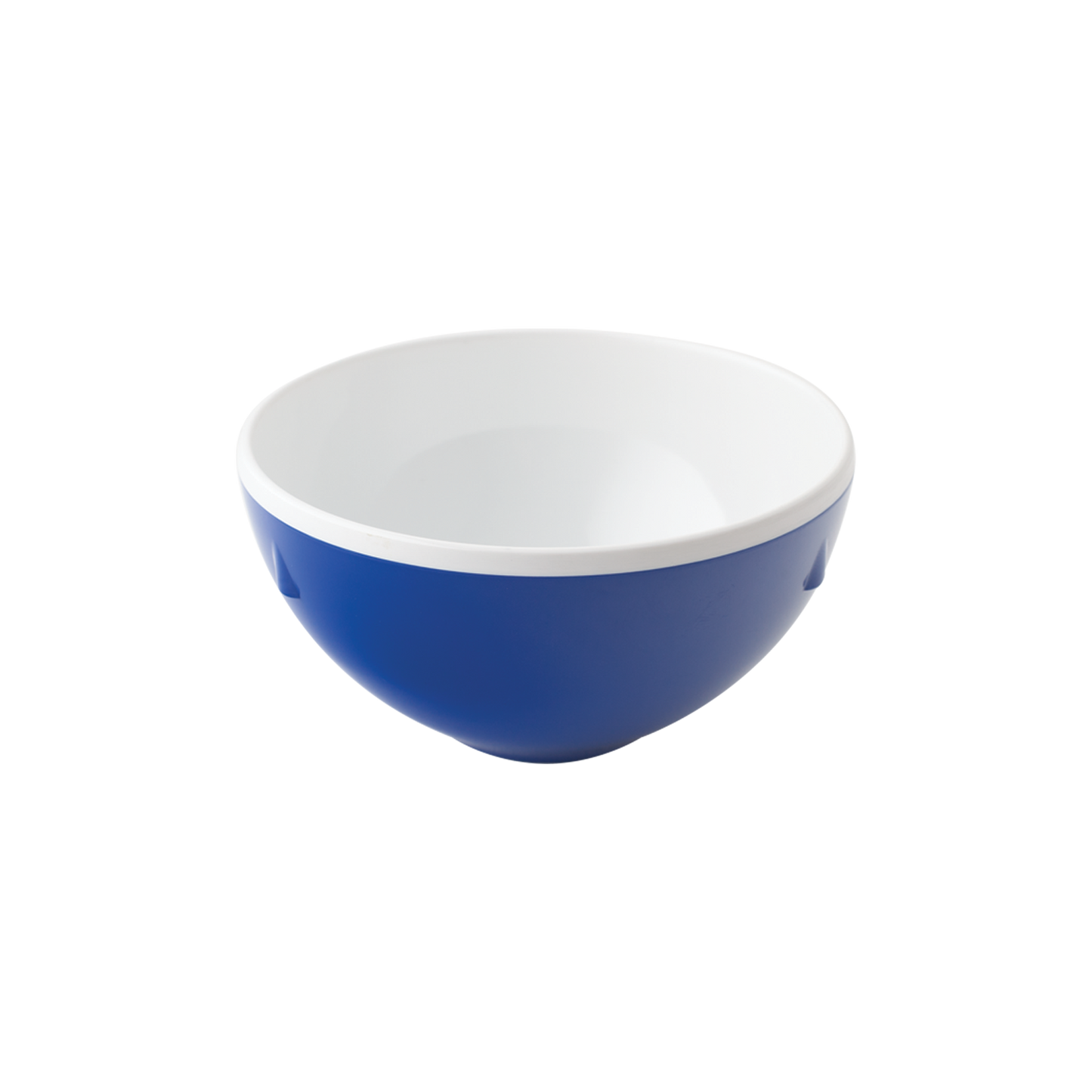 Dual Tone Round Side Bowl 5" Navy Blue
