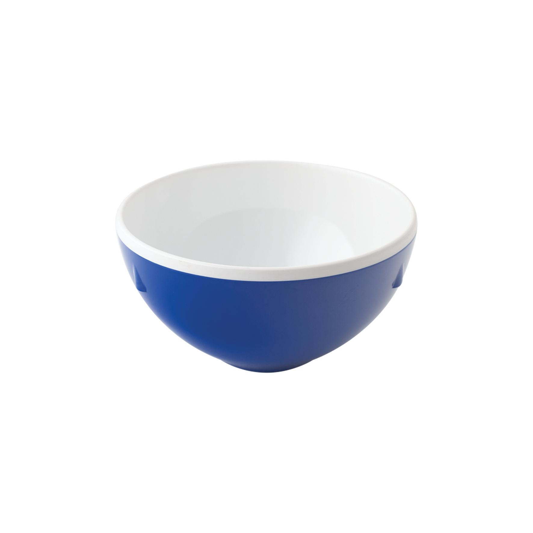 Dual Tone Round Side Bowl 5" Navy Blue