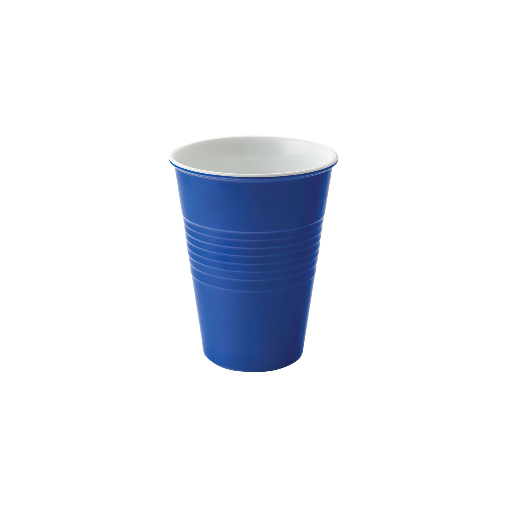 Dual Tone Party Cup 3.75" Navy Blue