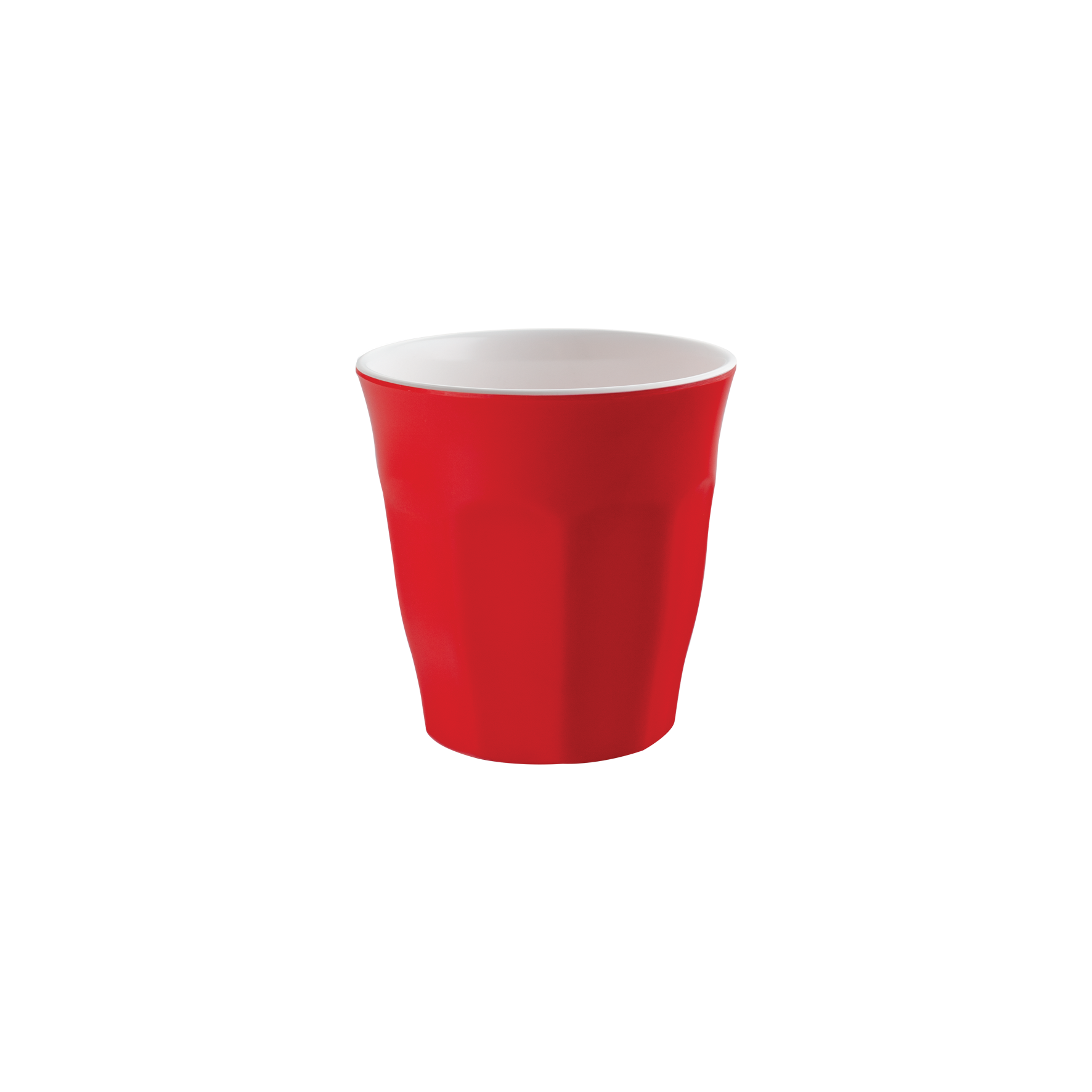 Dual Tone Espresso Cup 3.5" Ferrari Red