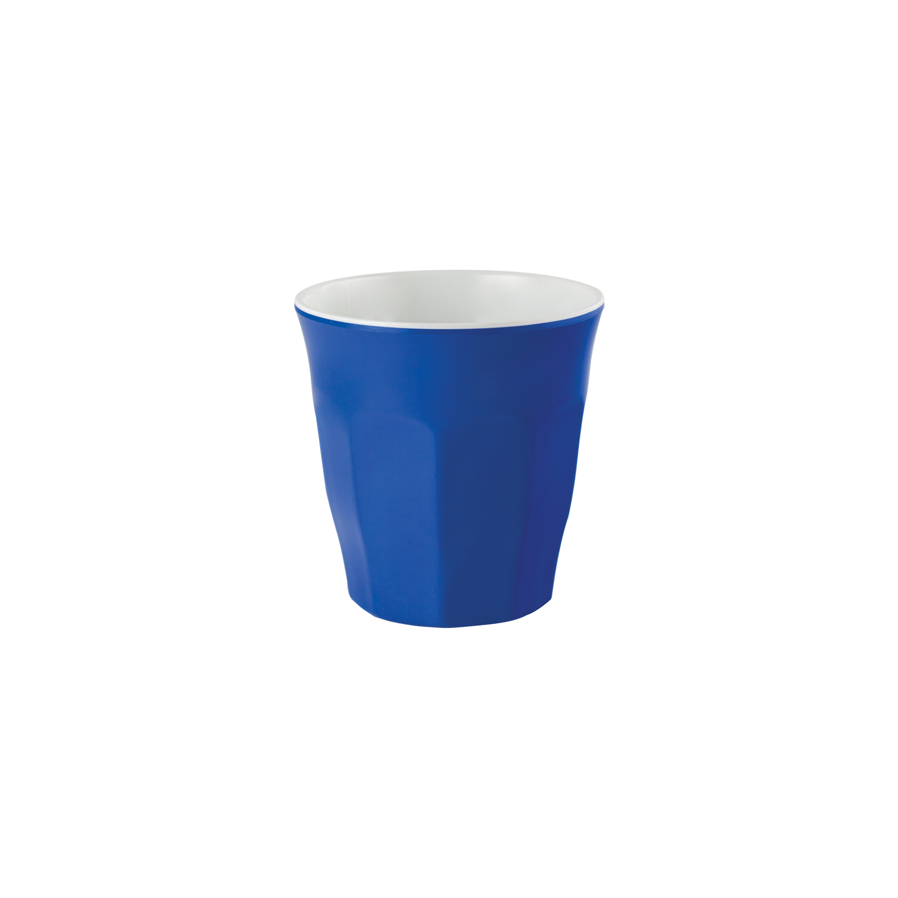 Dual Tone Espresso Cup 3.5" Navy Blue