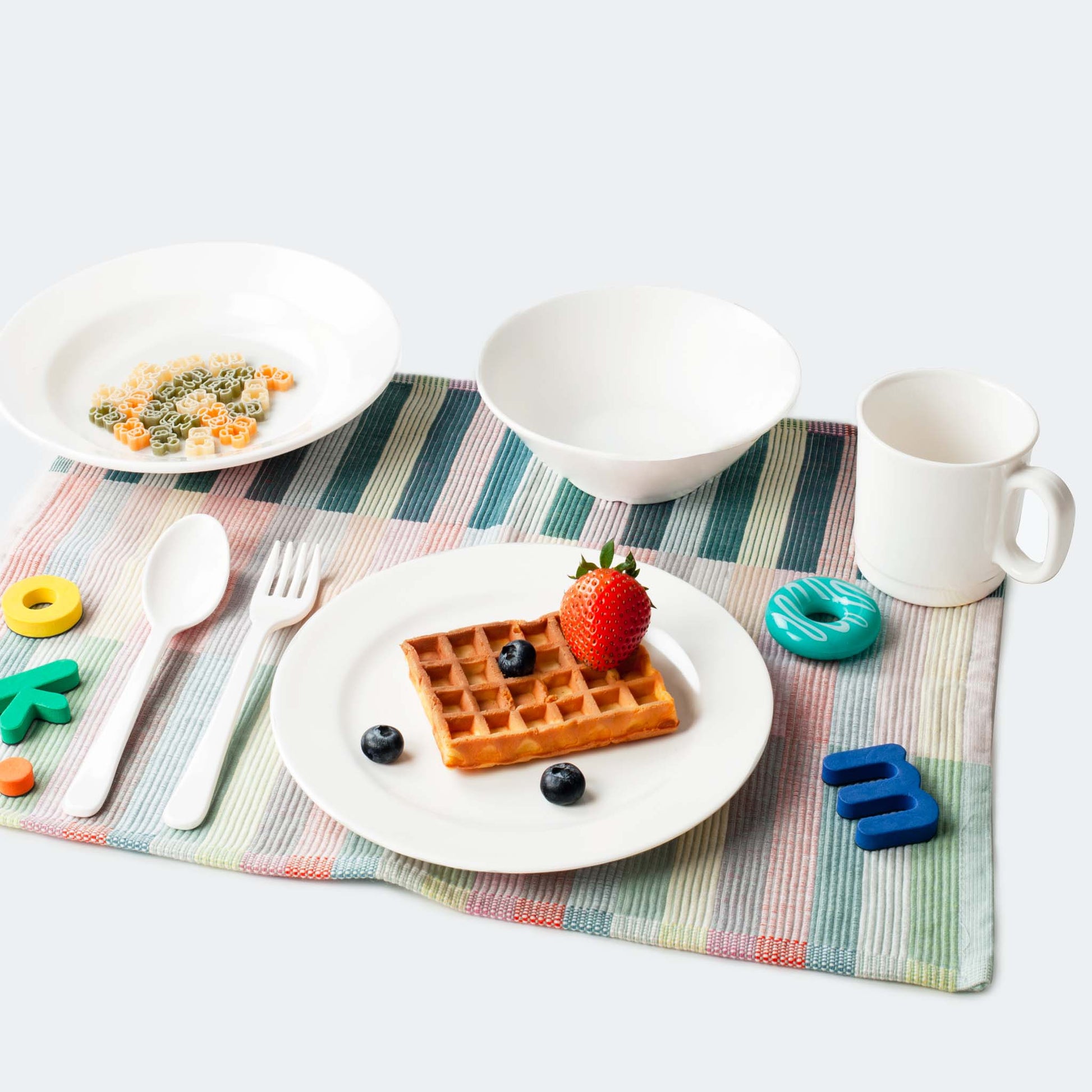 The Plate Story 4 Pcs Children Bowl Set with Mixed Colours
