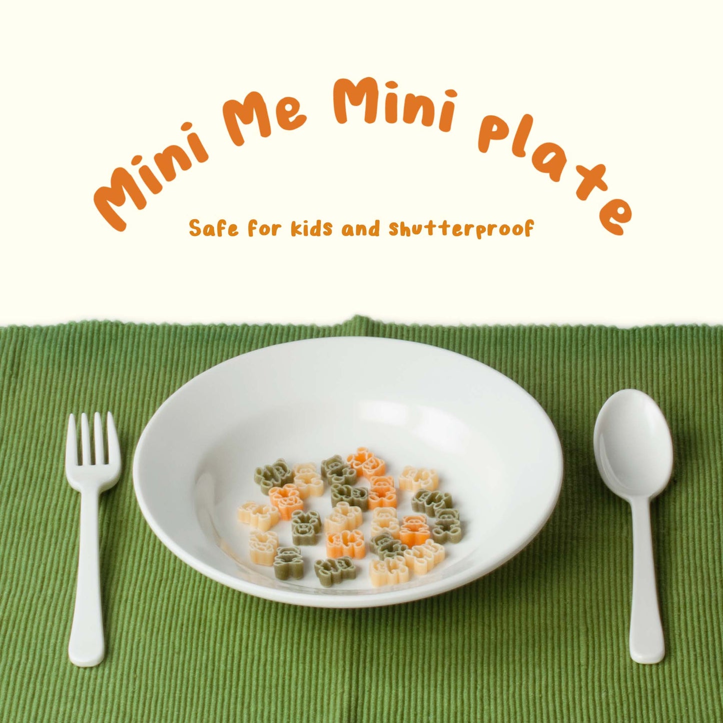 4 Pcs Children Soup Plate Set - Mixed Colours