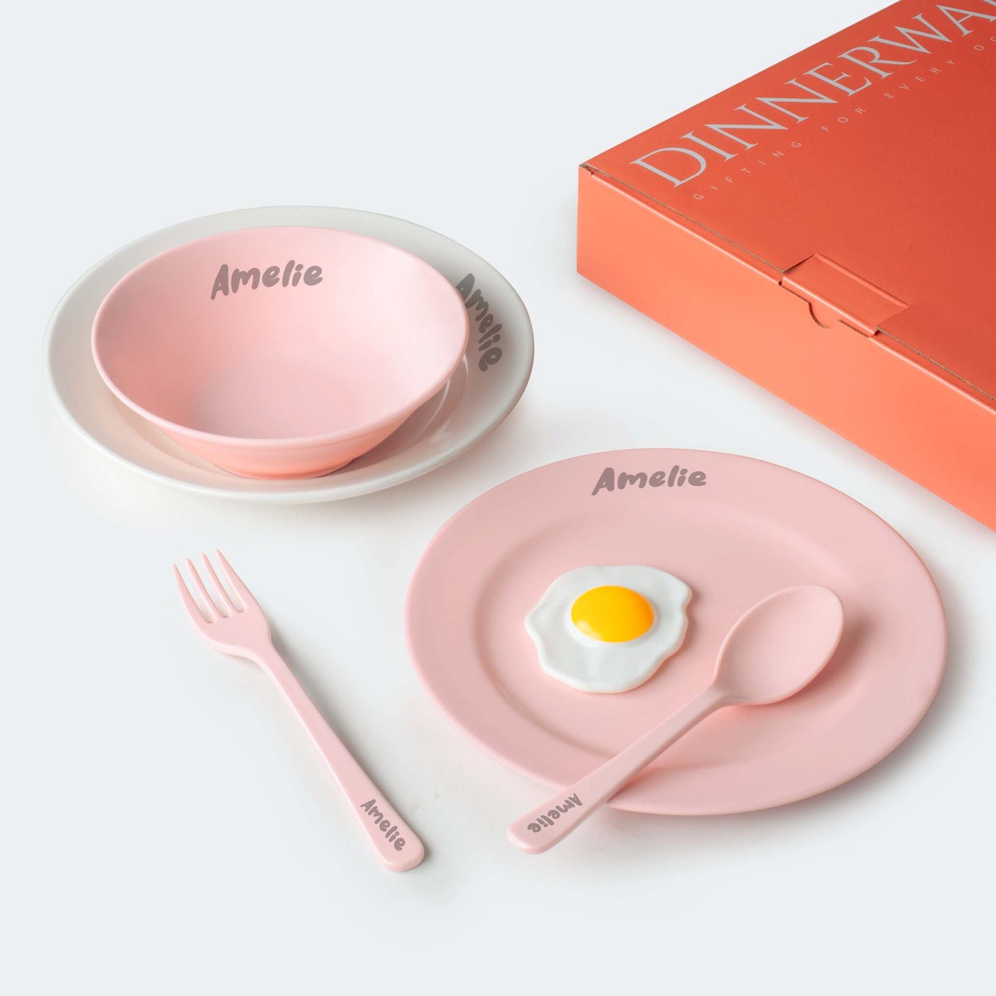 Melamine Dinnerware Personalised Bowls And Plates Pcs Personalised