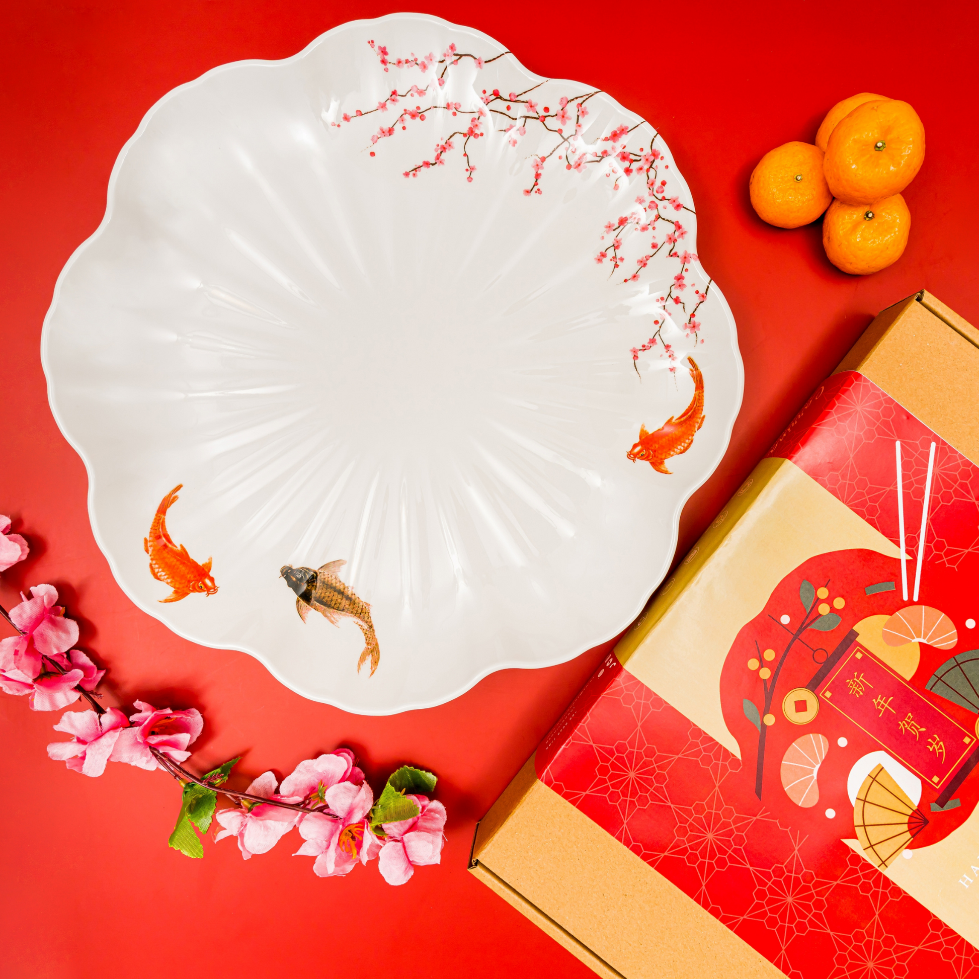 The Plate Story - Lou Hei Yu Sheng Fortune Platter