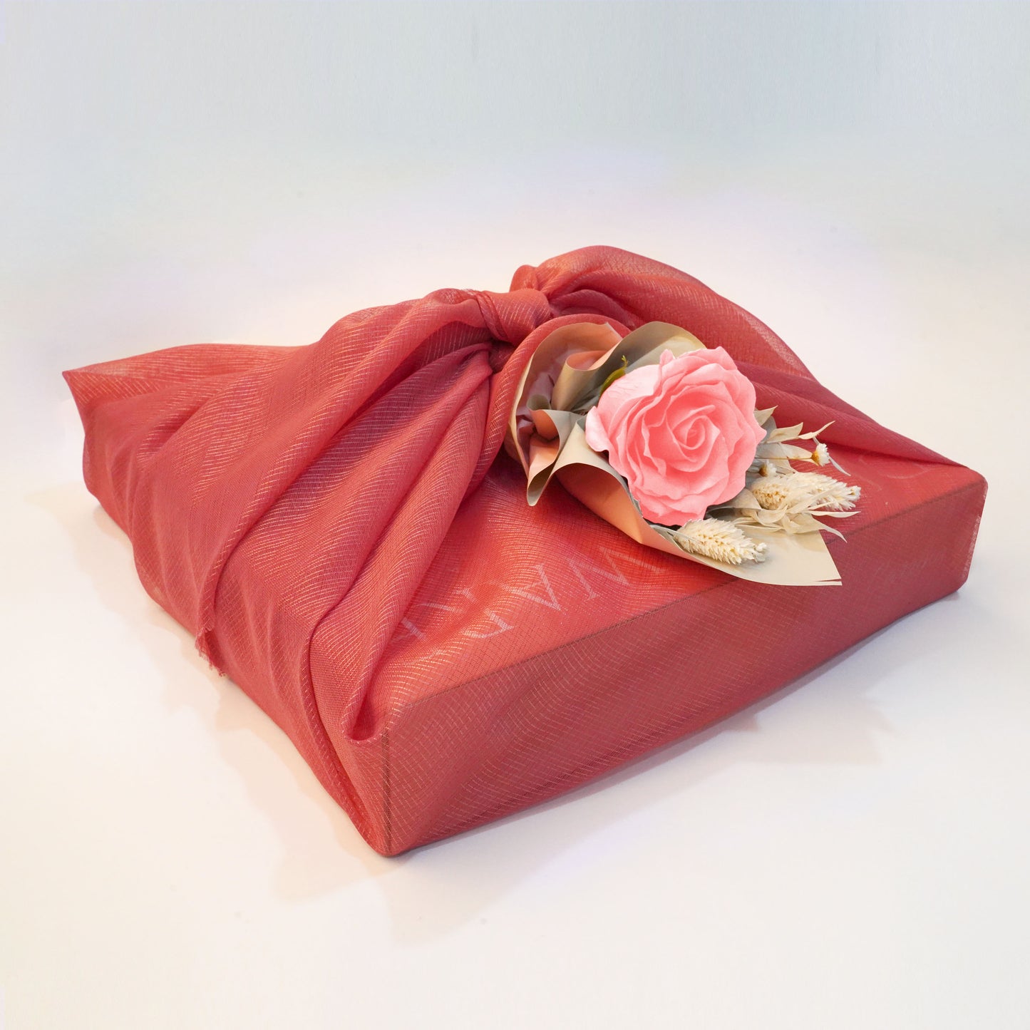 2 Pcs Personalised Mother's Day Rose Gift Set - Pink