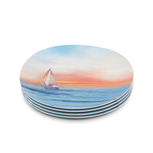 The Plate Story - 4 Pcs Opal Dinner Plates - The Magic Hour