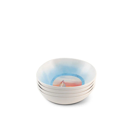 The Plate Story - Opal Round Bowl 6.5" - The Magic Hour ( Set of 4 )