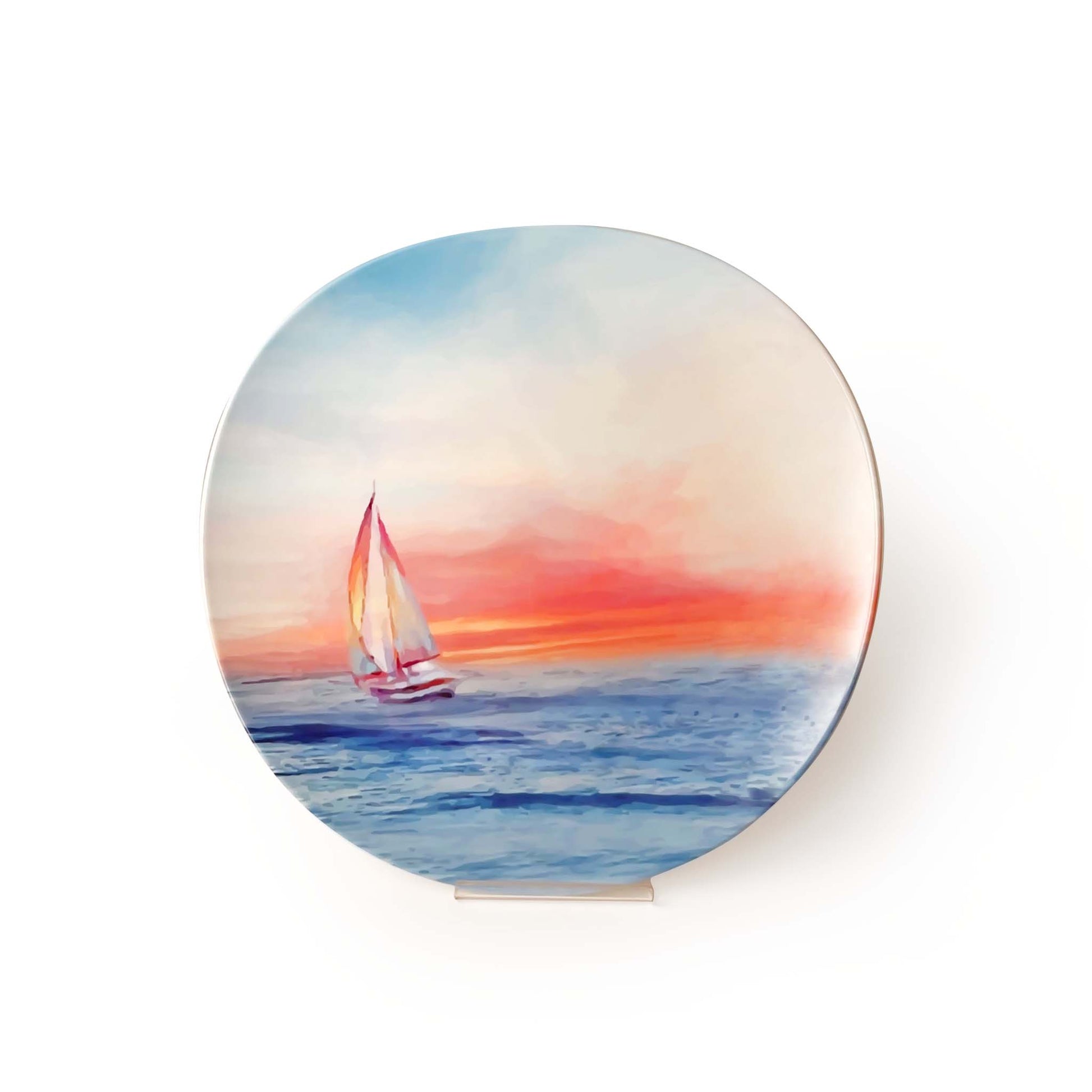 The Plate Story - 2 Pcs Dinner Plates - The Magic Hour
